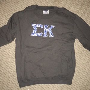Embroidered Sigma Kappa Sweatshirt